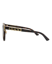 Gucci Gucci Womens Round/Oval Havana Havana Brown Fashion Designer Eyewear