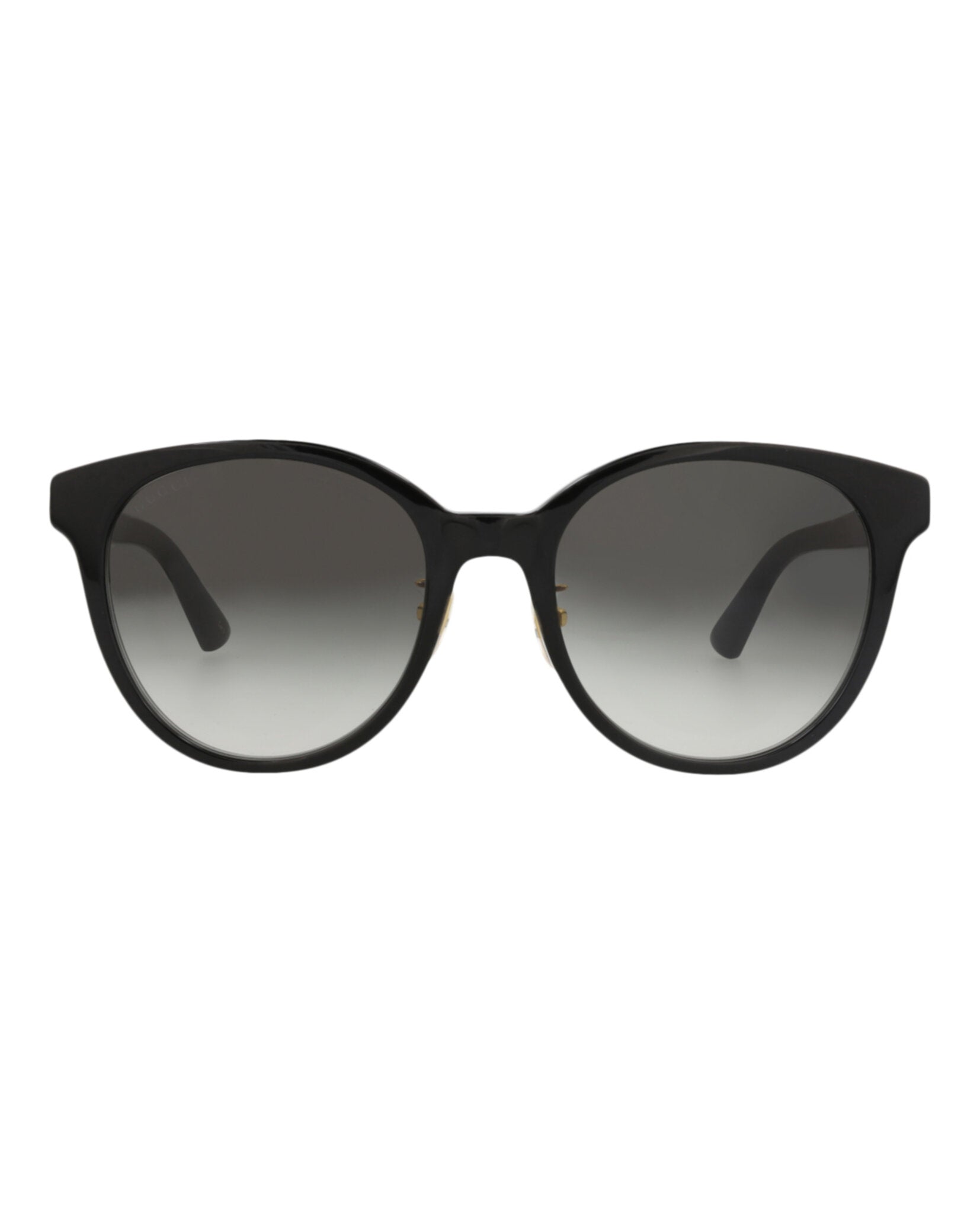 Gucci Gucci Womens Round/Oval Black Black Grey Fashion Designer Eyewear