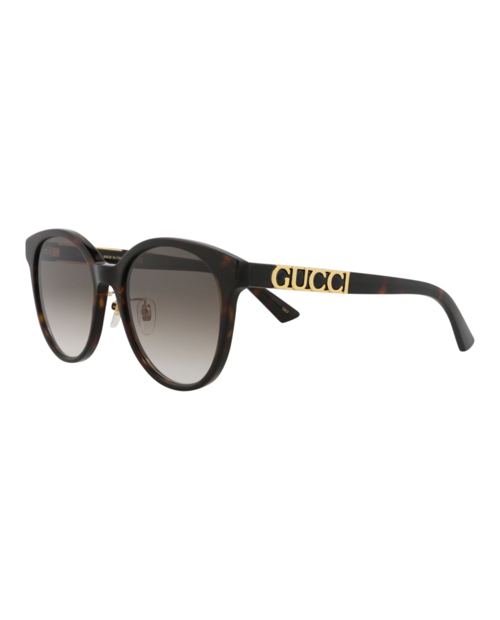 Gucci Womens Round/Oval Havana Havana Brown Fashion Designer Eyewear