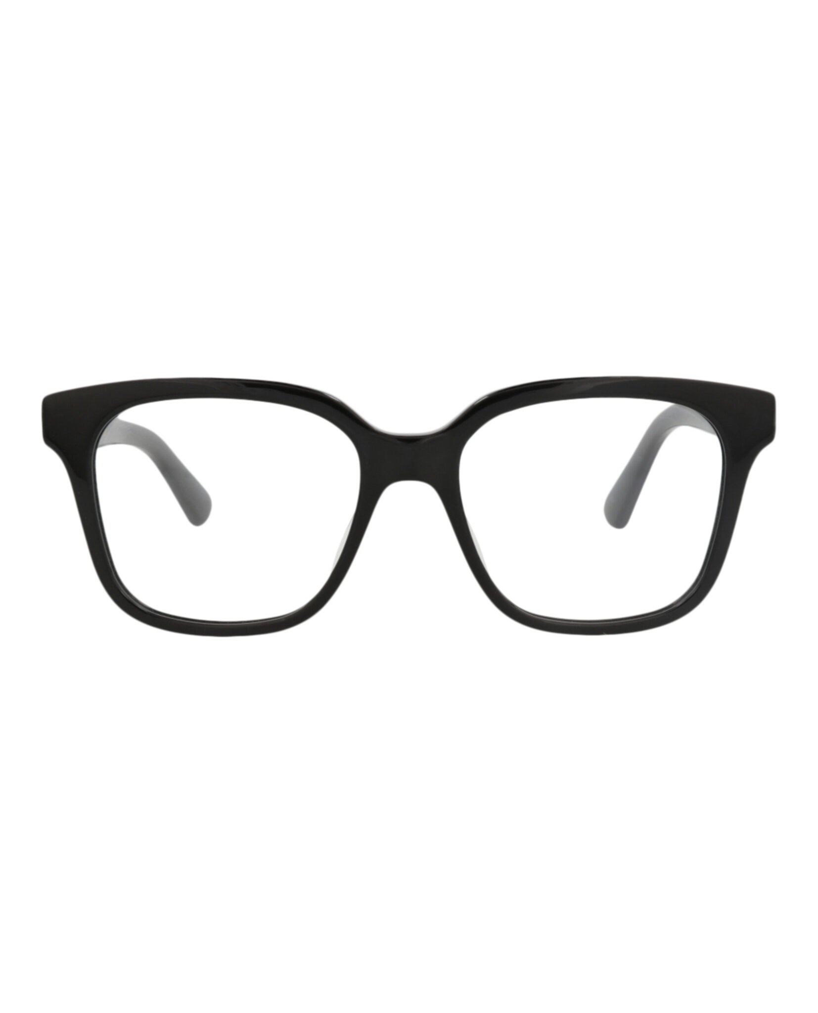 Gucci Gucci Womens Square/Rectangle Black Black Transparent Fashion Designer Eyewear