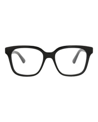 Gucci Gucci Womens Square/Rectangle Black Black Transparent Fashion Designer Eyewear