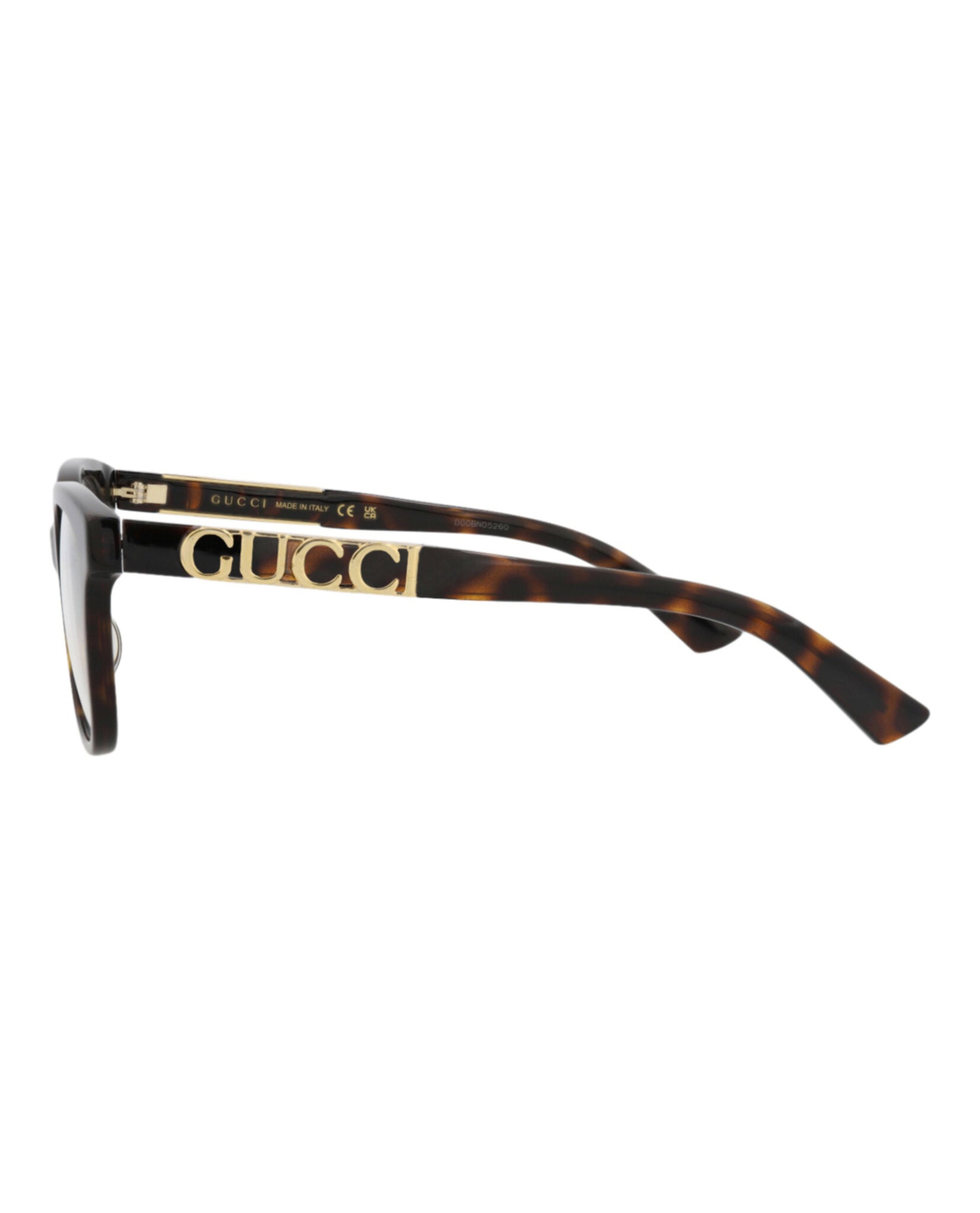 Gucci Gucci Womens Square/Rectangle Havana Havana Transparent Fashion Designer Eyewear