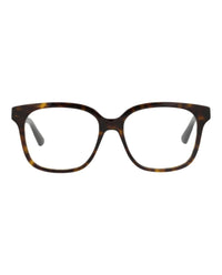 Gucci Gucci Womens Square/Rectangle Havana Havana Transparent Fashion Designer Eyewear