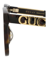 Gucci Gucci Womens Square/Rectangle Havana Havana Transparent Fashion Designer Eyewear