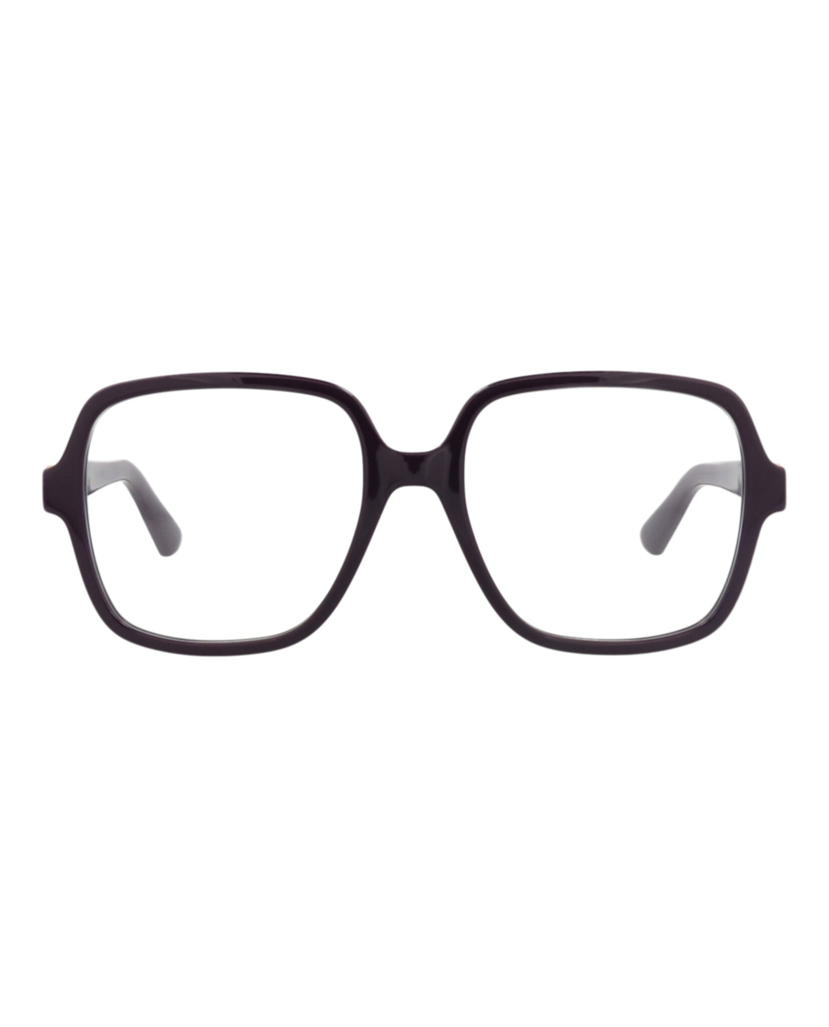 Gucci Womens Square/Rectangle Violet Violet Transparent Fashion Designer Eyewear