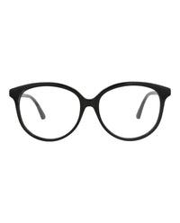 Gucci Gucci Womens Round/Oval Black Black Transparent Fashion Designer Eyewear