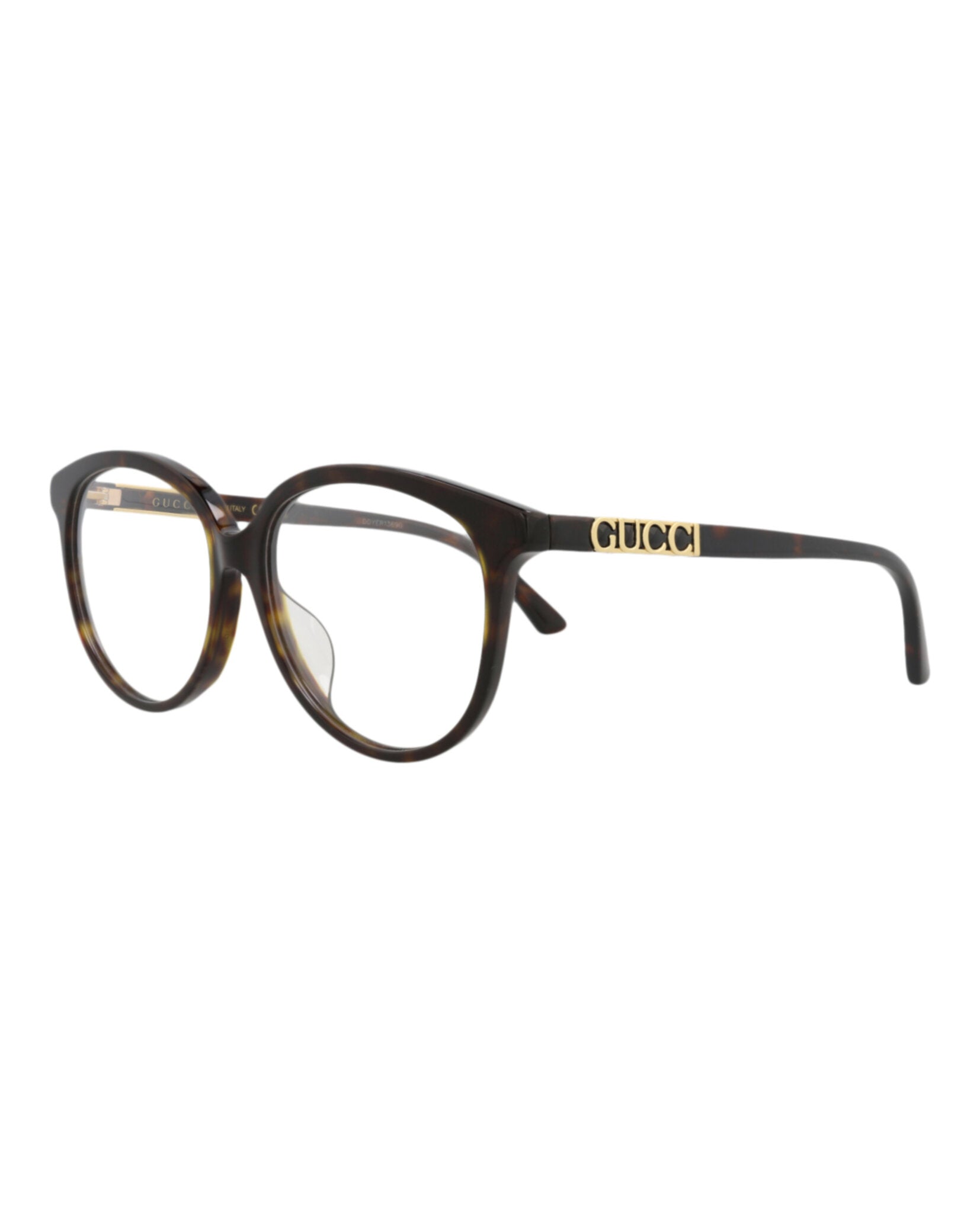 Gucci Gucci Womens Round/Oval Havana Havana Transparent Fashion Designer Eyewear
