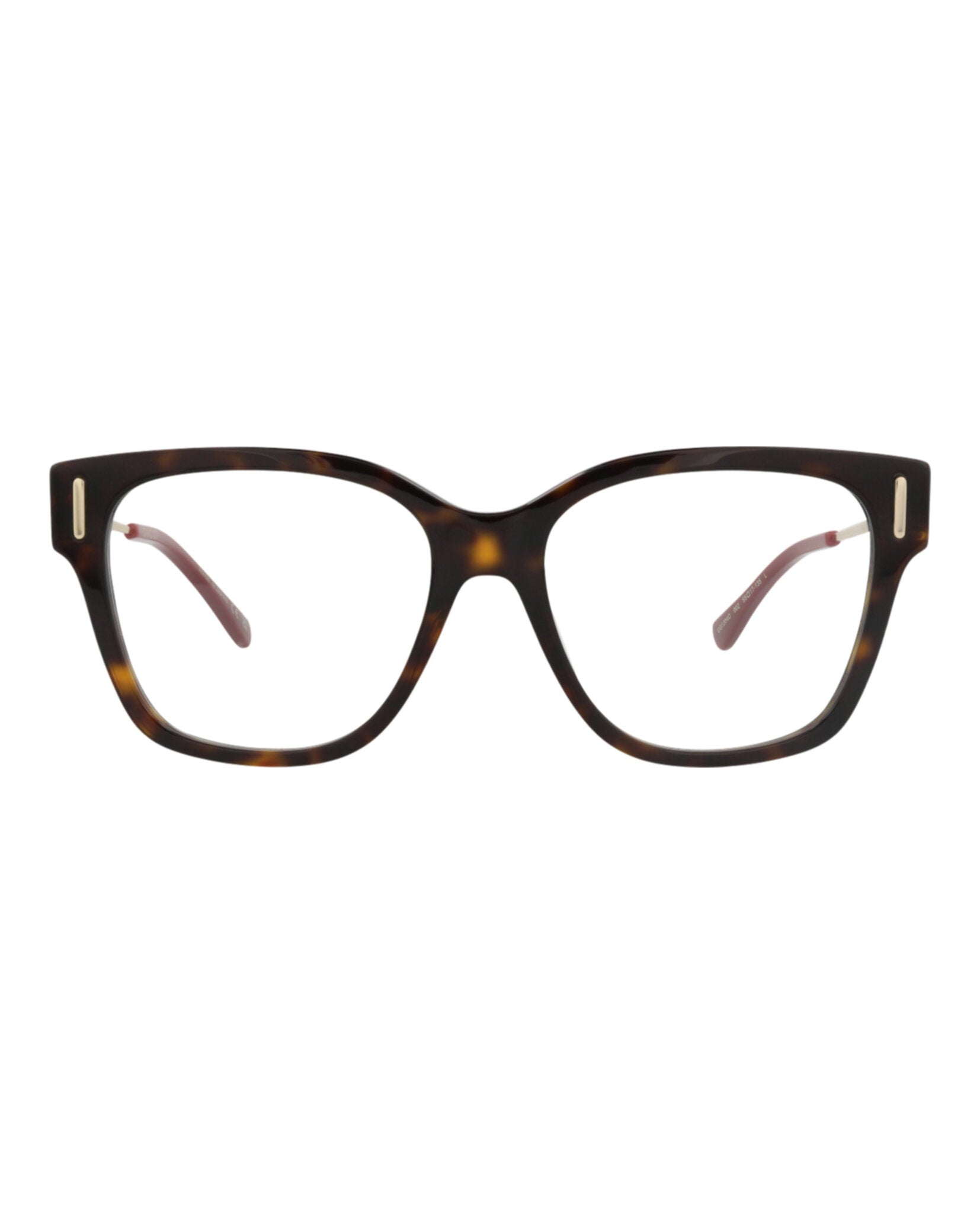 Gucci Gucci Womens Square/Rectangle Havana Gold Transparent Fashion Designer Eyewear