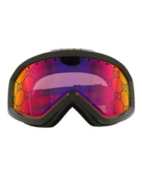 Gucci Gucci Unisex Shield/Wrap Green Multicolor Red Fashion Designer Eyewear