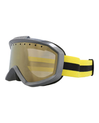 Gucci Unisex Shield/Wrap Grey Yellow Brown Fashion Designer Eyewear