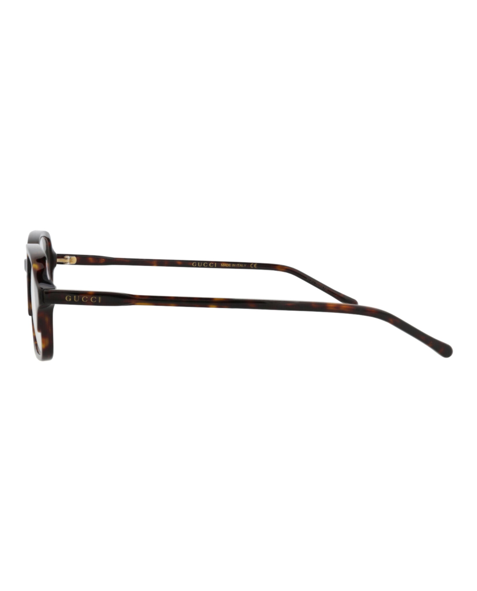 Gucci Gucci Mens Square/Rectangle Havana Havana Transparent Fashion Designer Eyewear