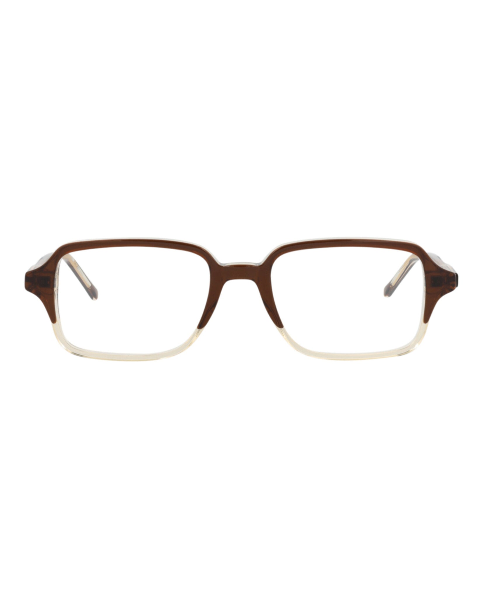Gucci Gucci Mens Square/Rectangle Brown Brown Transparent Fashion Designer Eyewear