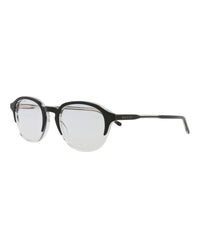 Gucci Mens Round/Oval Black Black Transparent Fashion Designer Eyewear