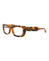 Gucci Womens Square/Rectangle Havana Havana Transparent Fashion Designer Eyewear