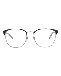 Gucci Gucci Mens Square/Rectangle Ruthenium Grey Transparent Fashion Designer Eyewear