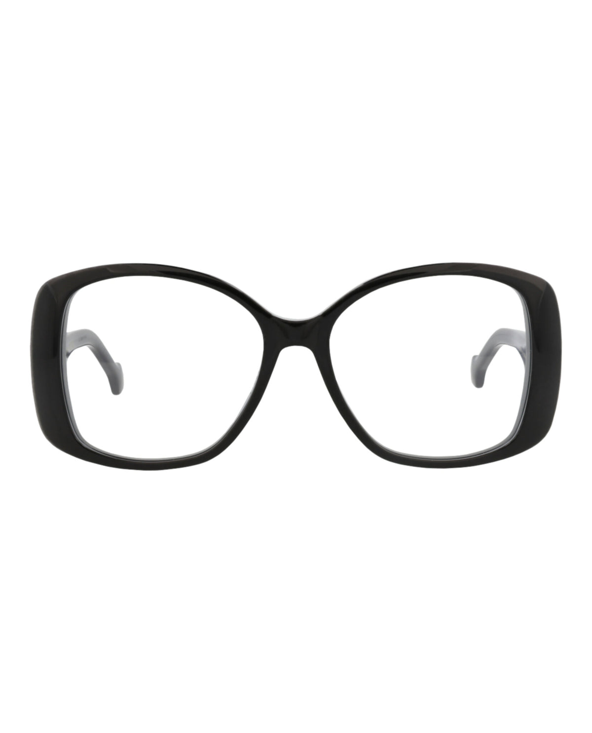 Gucci Womens Round/Oval Black Black Transparent Fashion Designer Eyewear