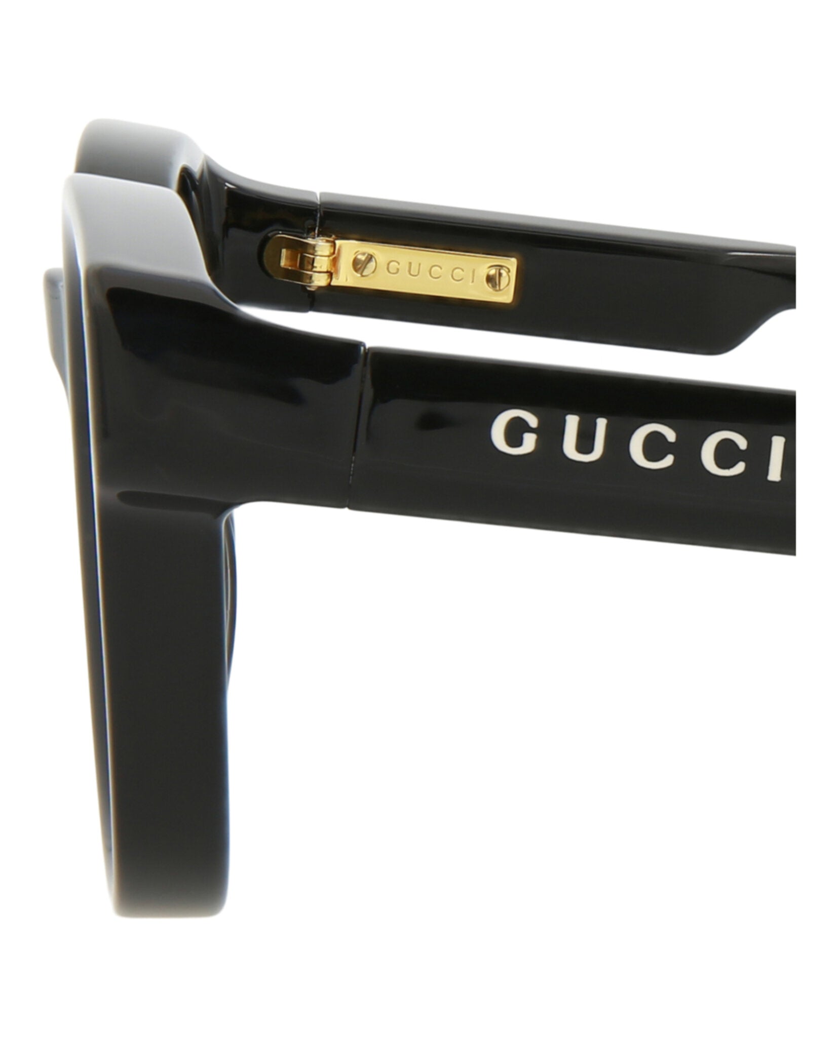 Gucci Mens Round/Oval Black Black Violet Fashion Designer Eyewear