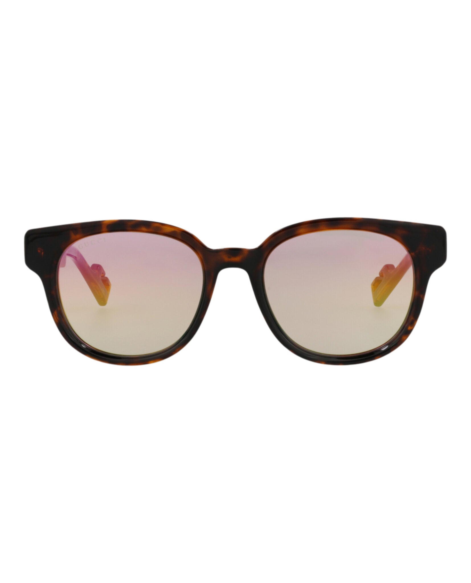 Gucci Gucci Mens Round/Oval Havana Havana Pink Fashion Designer Eyewear