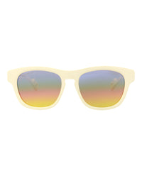 Gucci Mens Round/Oval Ivory Ivory Brown Fashion Designer Eyewear