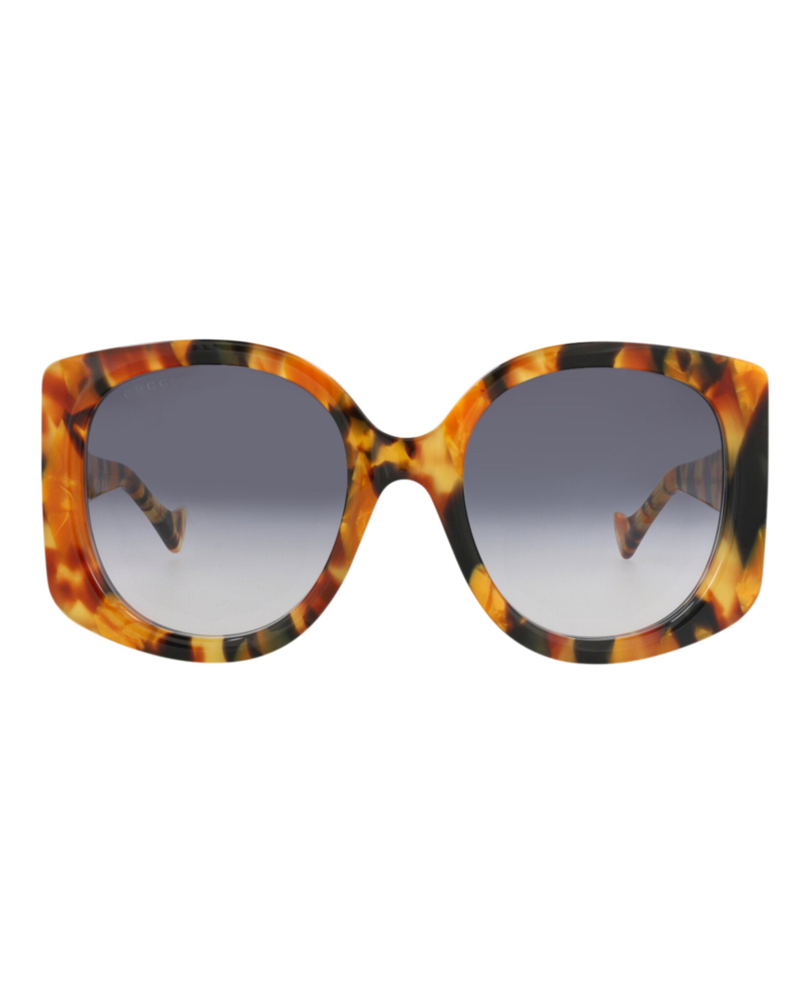 Gucci Gucci Womens Round/Oval Havana Havana Blue Fashion Designer Eyewear