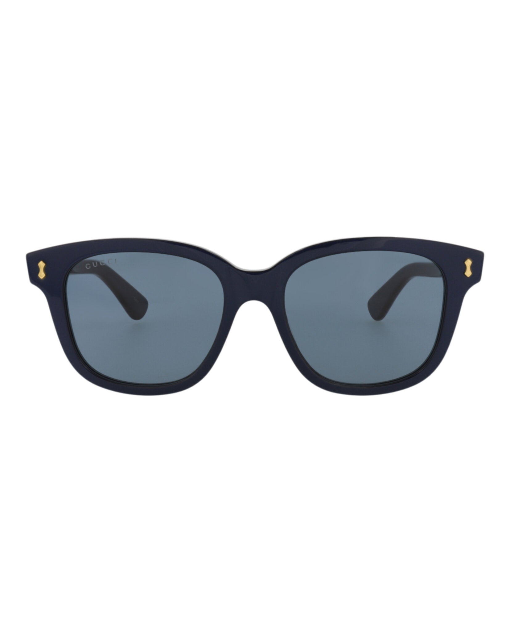 Gucci Gucci Mens Square/Rectangle Blue Blue Blue Fashion Designer Eyewear