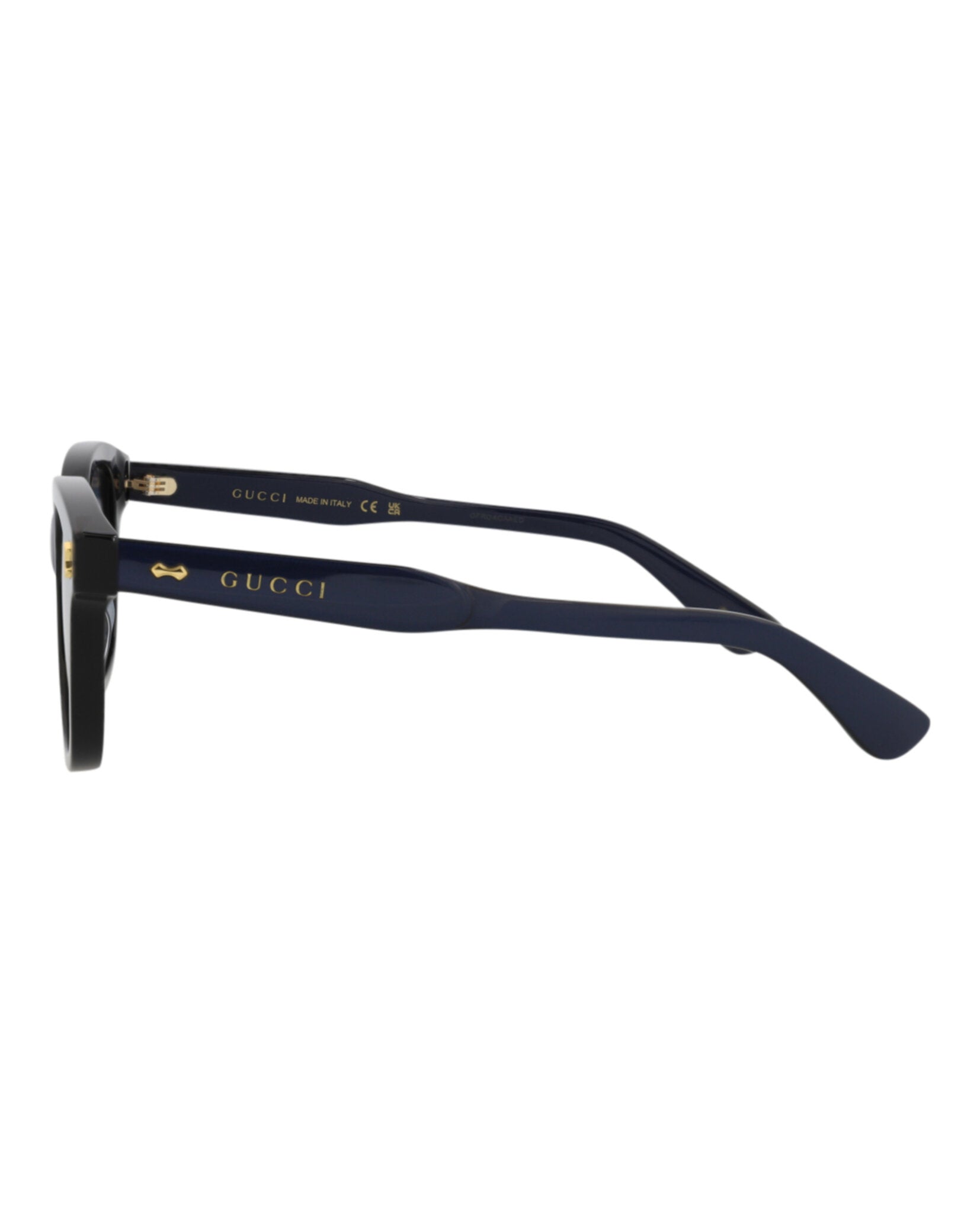Gucci Gucci Mens Square/Rectangle Blue Blue Blue Fashion Designer Eyewear