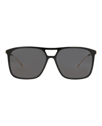 Gucci Gucci Mens Aviator Black Gold Grey Fashion Designer Eyewear