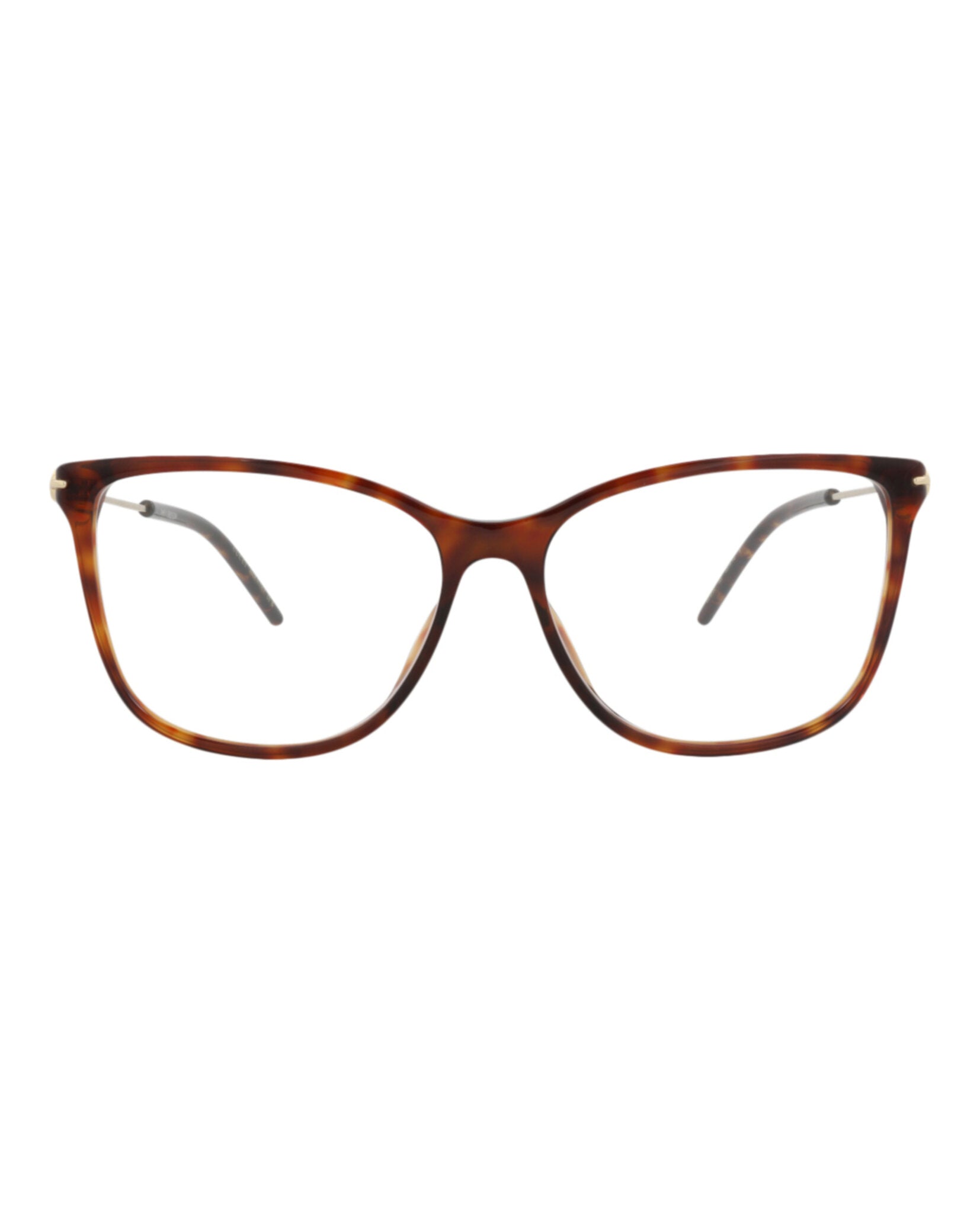 Gucci Gucci Womens Cat Eye Havana Gold Transparent Fashion Designer Eyewear