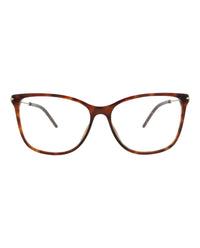 Gucci Gucci Womens Cat Eye Havana Gold Transparent Fashion Designer Eyewear