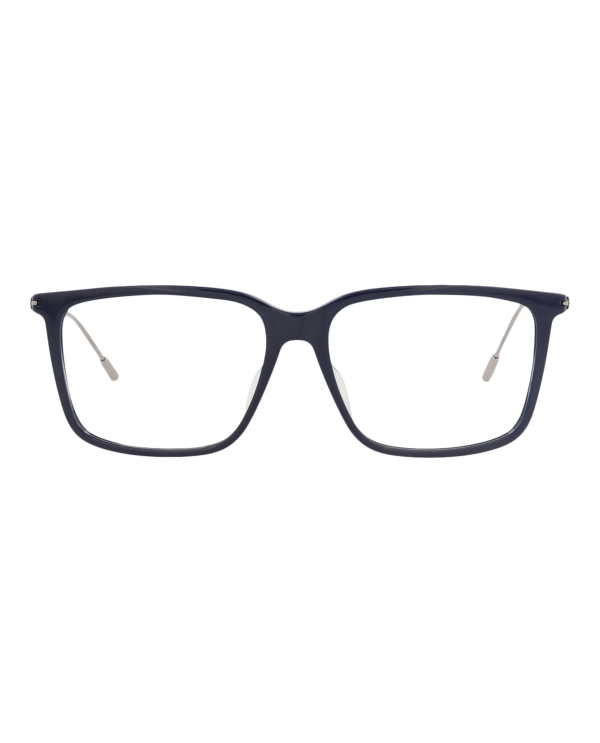 Gucci Mens Square/Rectangle Blue Ruthenium Transparent Fashion Designer Eyewear