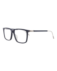 Gucci Mens Square/Rectangle Blue Ruthenium Transparent Fashion Designer Eyewear