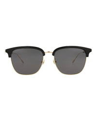Gucci Mens Round/Oval Black Gold Grey Fashion Designer Eyewear