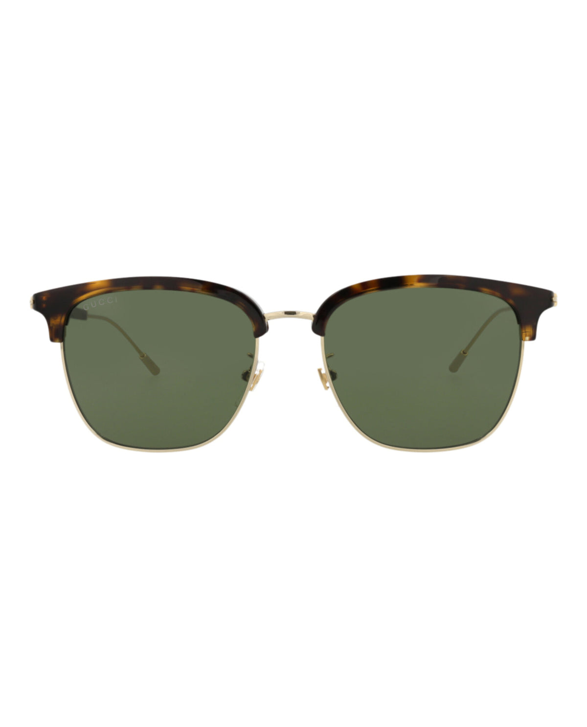 Gucci Mens Round/Oval Havana Gold Green Fashion Designer Eyewear