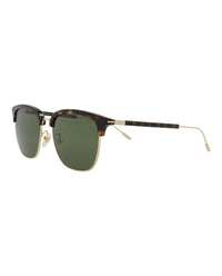 Gucci Mens Round/Oval Havana Gold Green Fashion Designer Eyewear