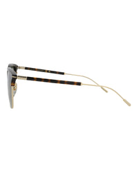Gucci Mens Round/Oval Havana Gold Green Fashion Designer Eyewear