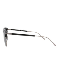 Gucci Mens Round/Oval Black Ruthenium Blue Fashion Designer Eyewear