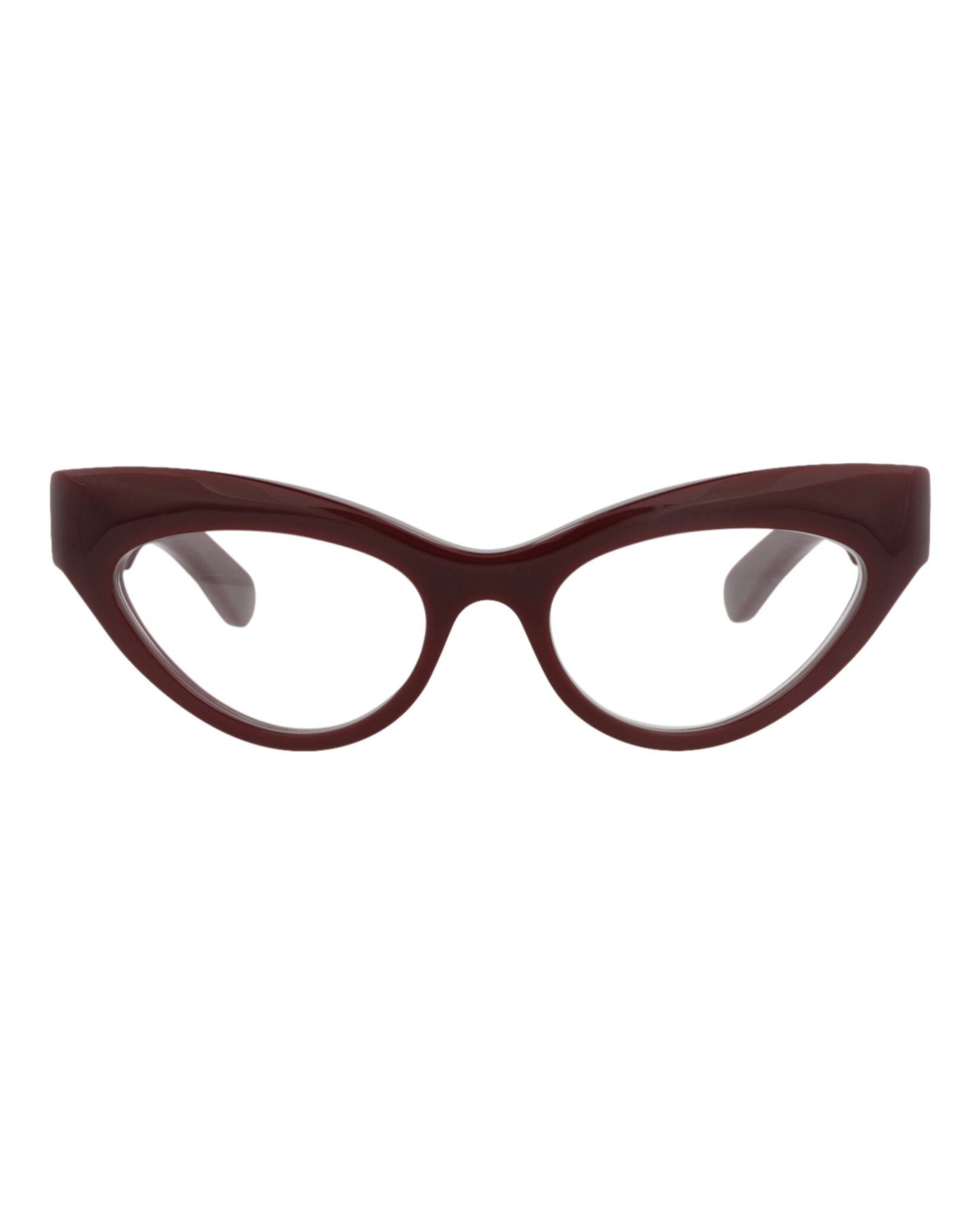Gucci Gucci Womens Cat Eye Red Red Transparent Fashion Designer Eyewear