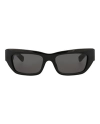 Gucci Gucci Mens Cat Eye Black Black Grey Fashion Designer Eyewear