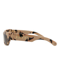 Gucci Mens Cat Eye Havana Havana Brown Fashion Designer Eyewear