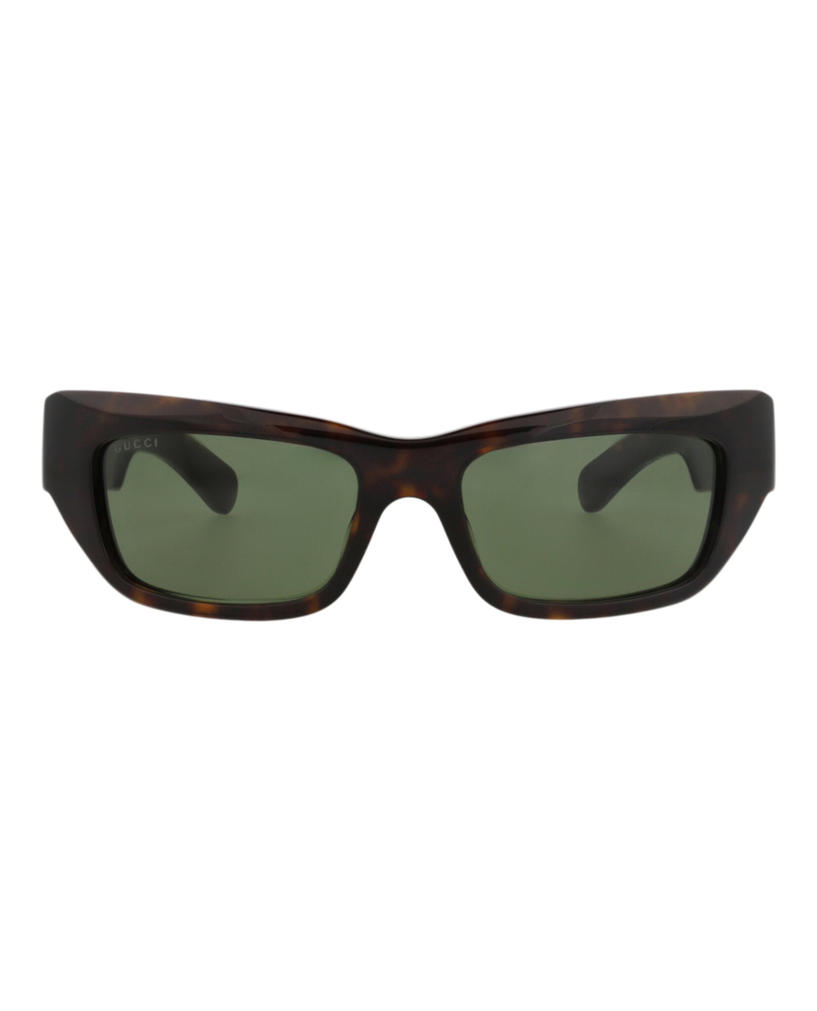 Gucci Mens Cat Eye Havana Havana Green Fashion Designer Eyewear