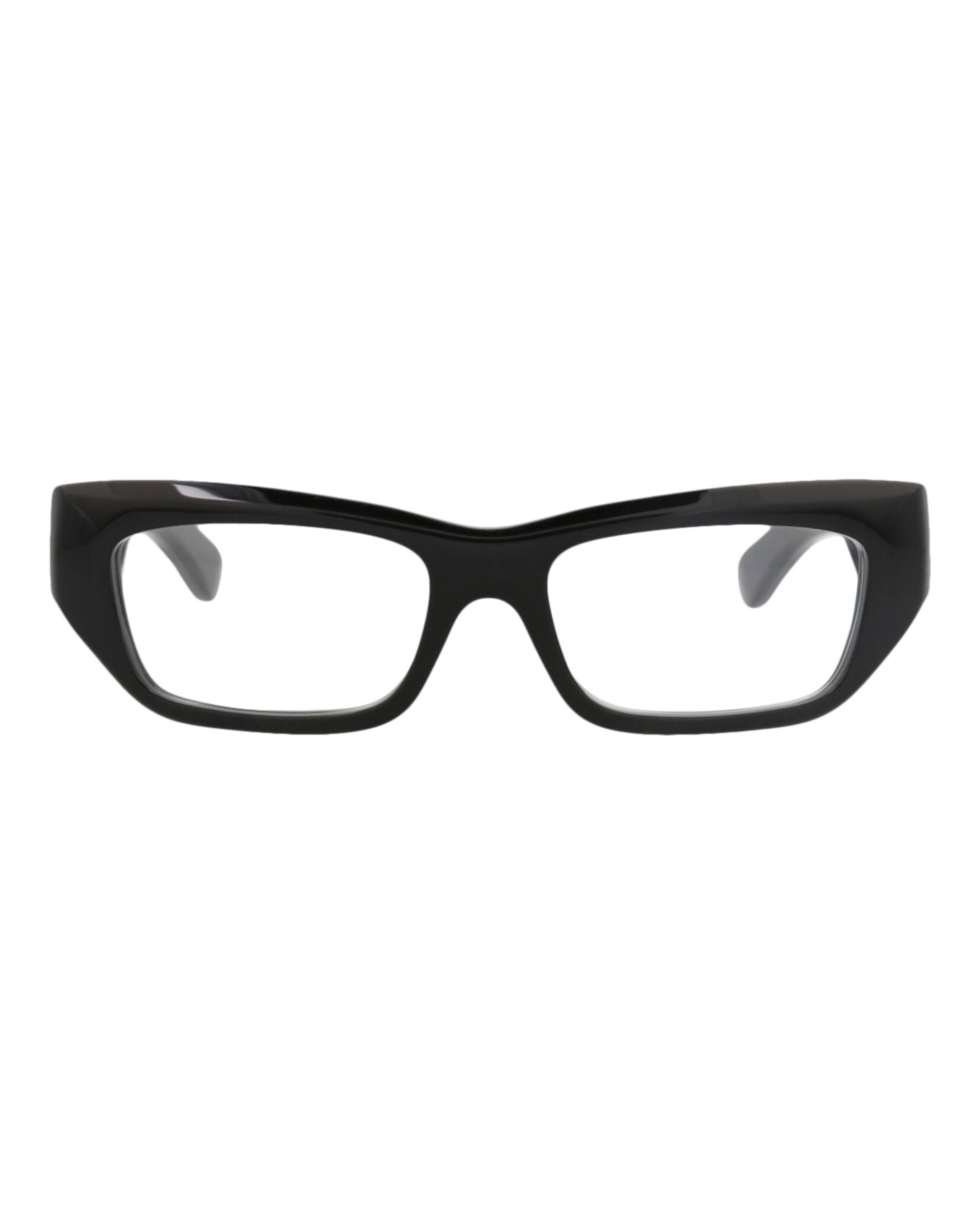 Gucci Gucci Mens Square/Rectangle Black Black Transparent Fashion Designer Eyewear