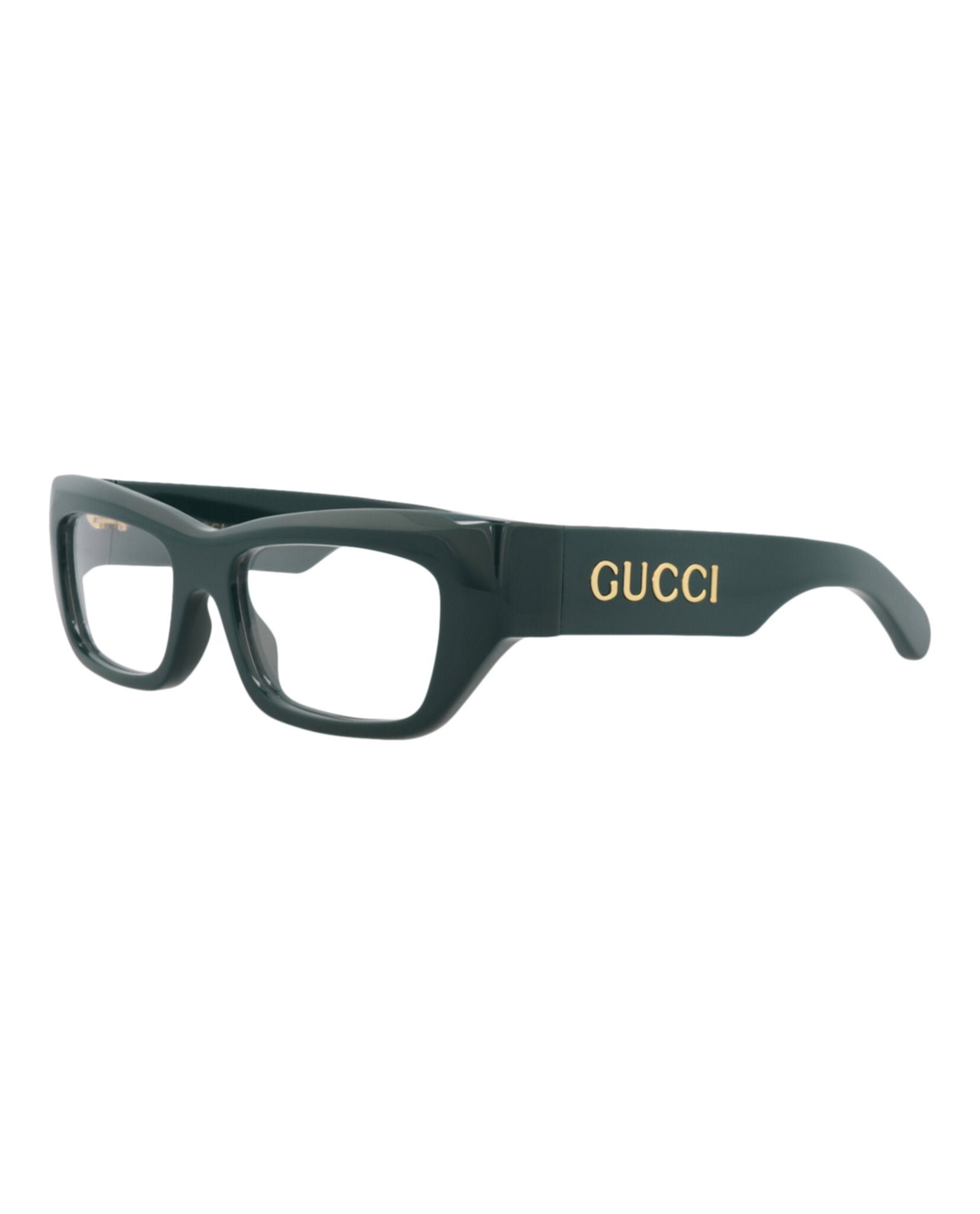 Gucci Gucci Mens Square/Rectangle Blue Blue Transparent Fashion Designer Eyewear