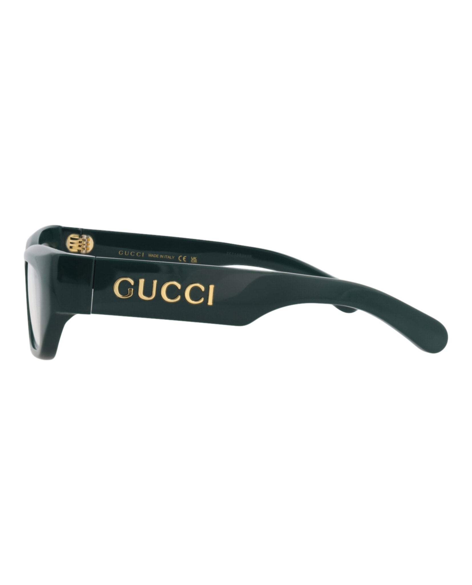 Gucci Gucci Mens Square/Rectangle Blue Blue Transparent Fashion Designer Eyewear
