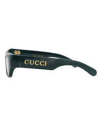 Gucci Gucci Mens Square/Rectangle Blue Blue Transparent Fashion Designer Eyewear