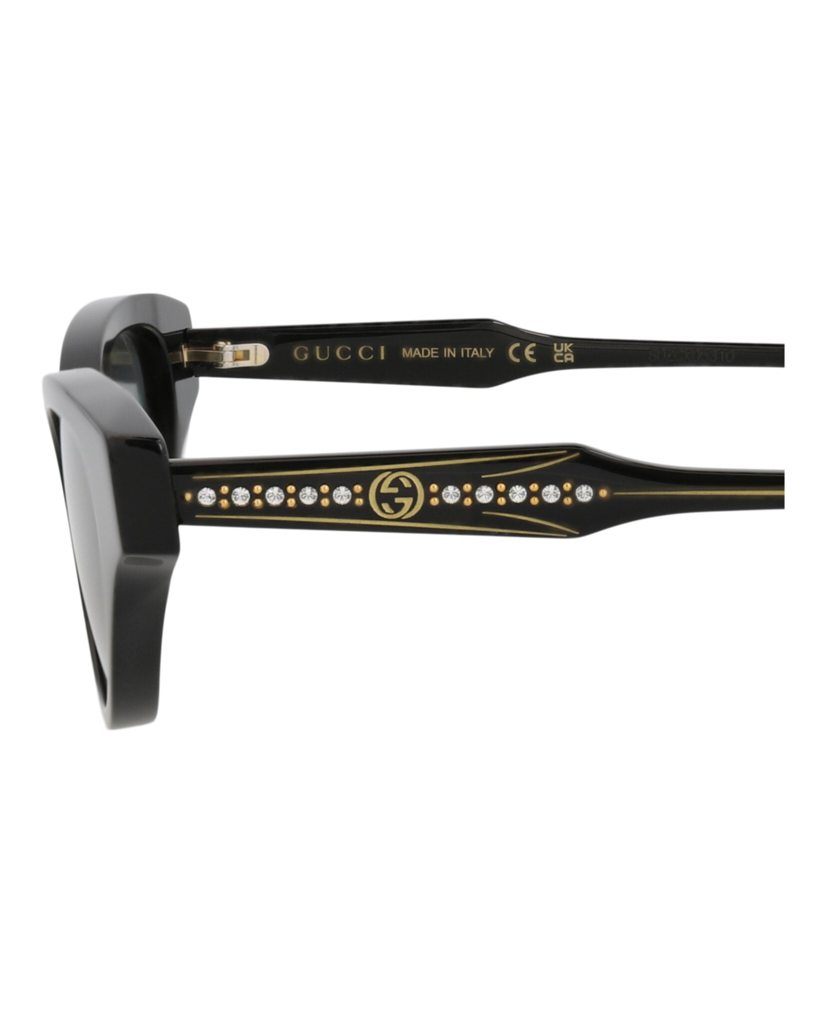 Gucci Womens Cat Eye Fashion Designer Eyewear