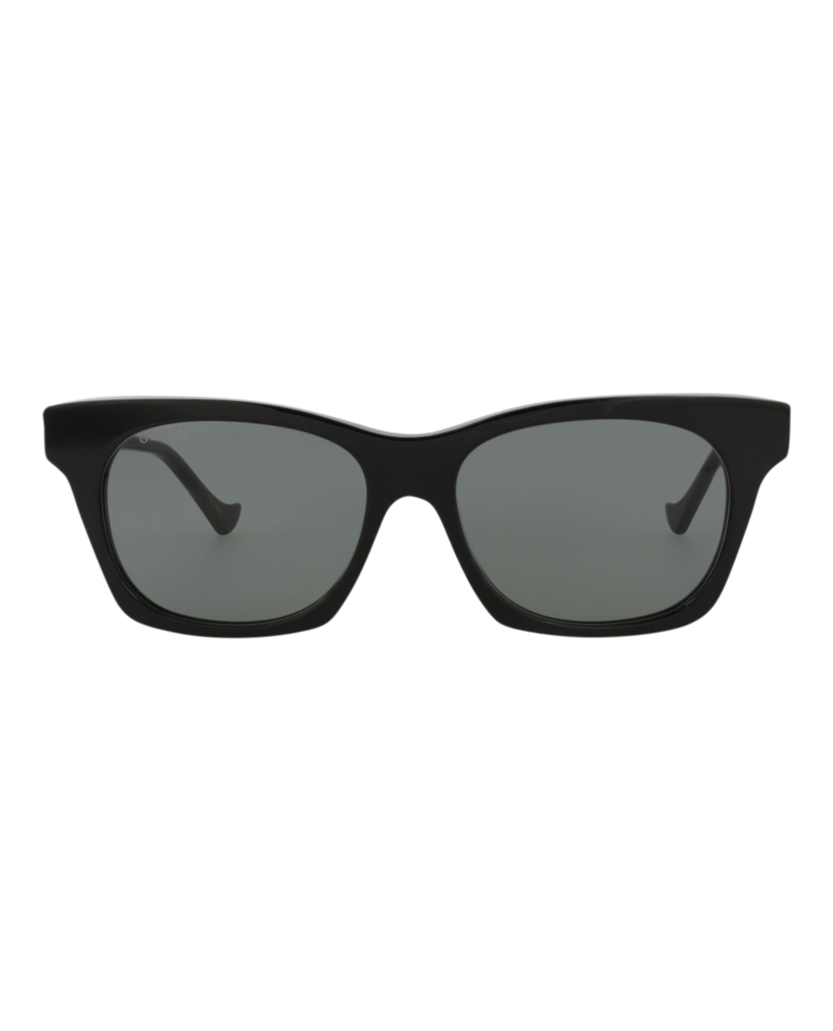 Gucci Womens Cat Eye Black Black Grey Fashion Designer Eyewear