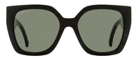Gucci Square Web Sunglasses GG1300S 001 Black/Havana 55mm