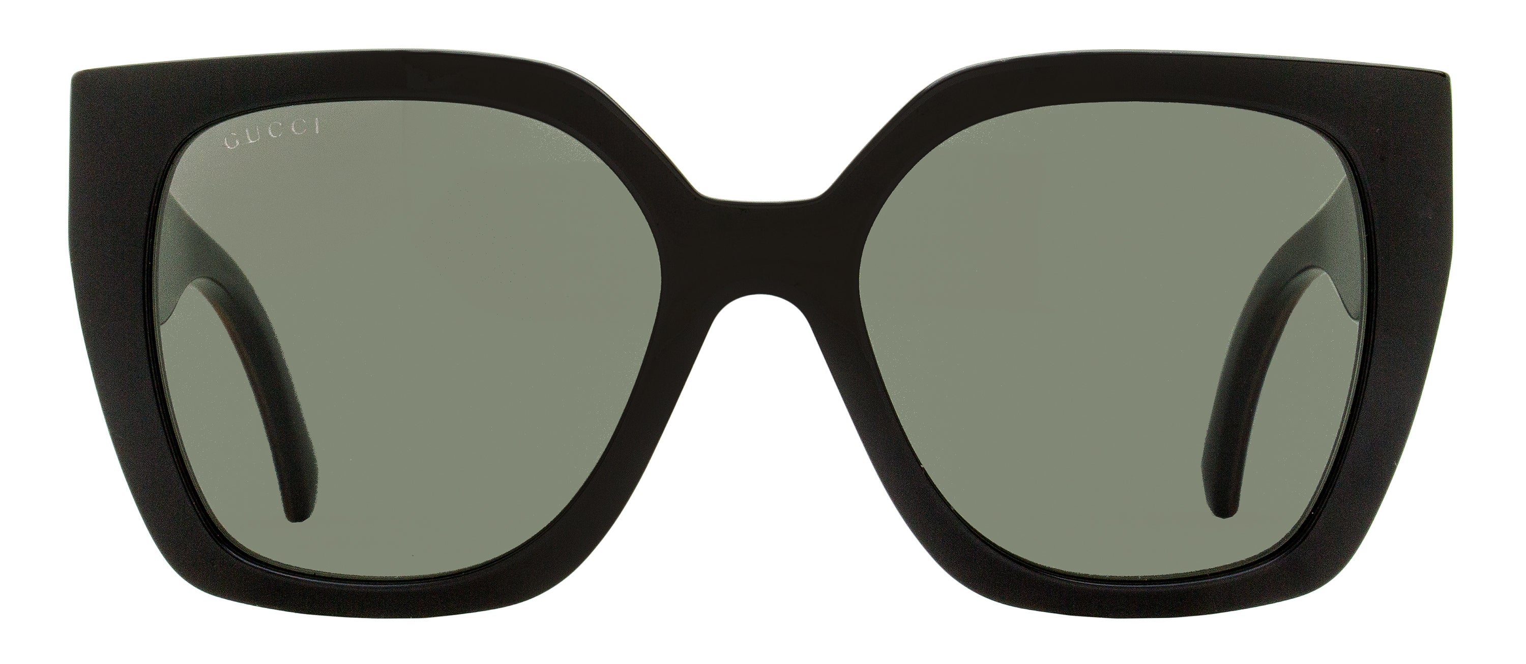 Gucci Square Web Sunglasses GG1300S 001 Black/Havana 55mm