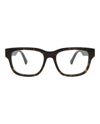 Gucci Gucci Mens Square/Rectangle Havana Havana Transparent Fashion Designer Eyewear