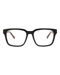 Gucci Gucci Mens Square/Rectangle Black Black Transparent Fashion Designer Eyewear